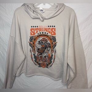 Billy Strings Cropped Hoodie 2XL (fits more like Oversized XL)